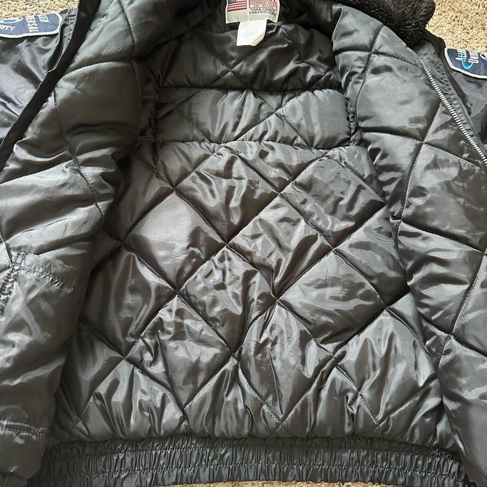 Universal Gray Security Jacket With Blue And Whit… - image 5